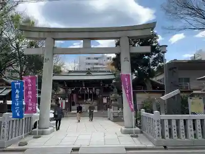 下谷神社の鳥居