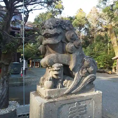 玉敷神社の狛犬