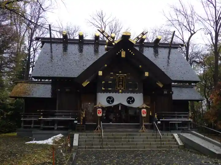 旭川神社の本殿・本堂