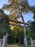 忍 諏訪神社・東照宮 の鳥居
