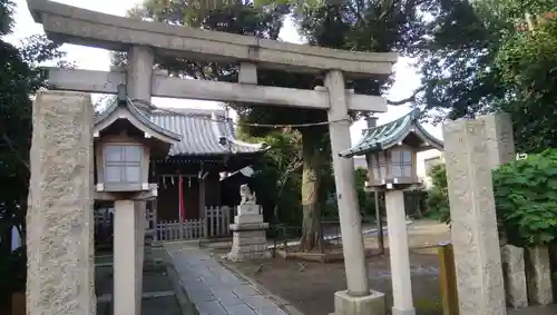 若宮八幡神社の鳥居