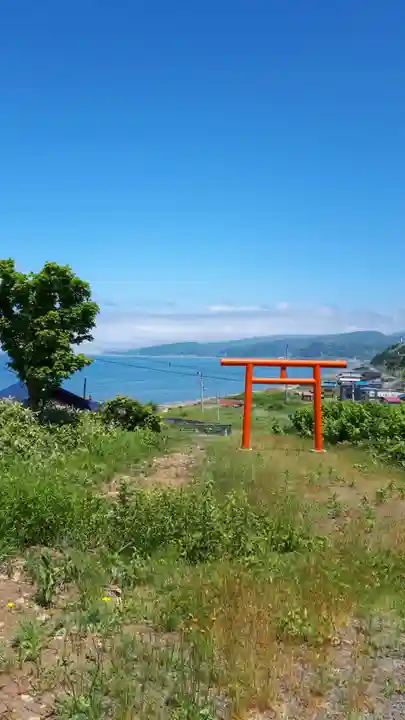 毘砂別神社の景色