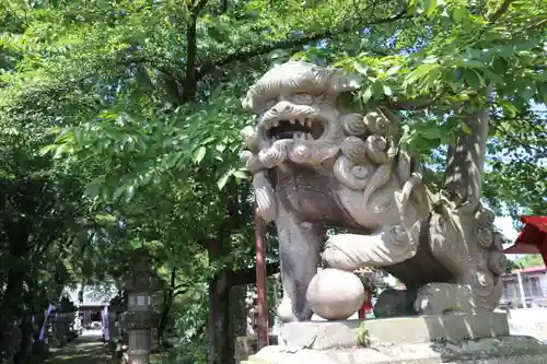 神炊館神社 ⁂奥州須賀川総鎮守⁂の狛犬