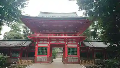 井草八幡宮の山門・神門