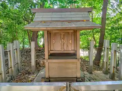 山田鹿島社の本殿・本堂