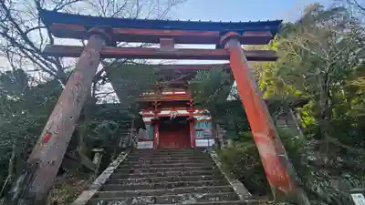 吉野水分神社(吉野町)の鳥居