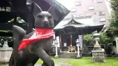 千束稲荷神社の狛犬