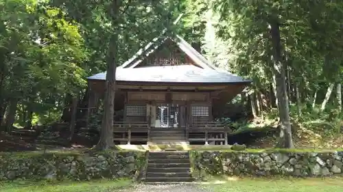 戸隠神社火之御子社の本殿・本堂