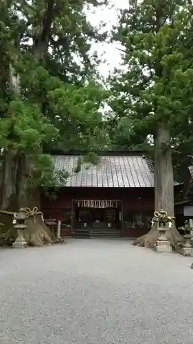 北口本宮冨士浅間神社の山門・神門