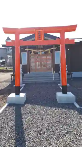 虎杖浜神社の本殿