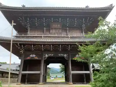安楽寺の山門・神門