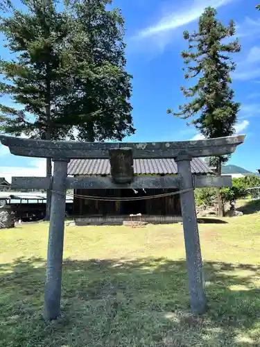 竹室神社の鳥居