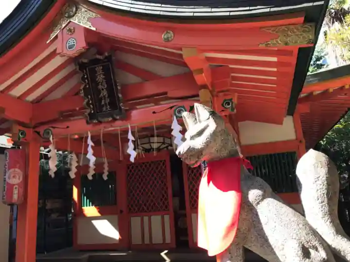 豊栄稲荷神社の狛犬