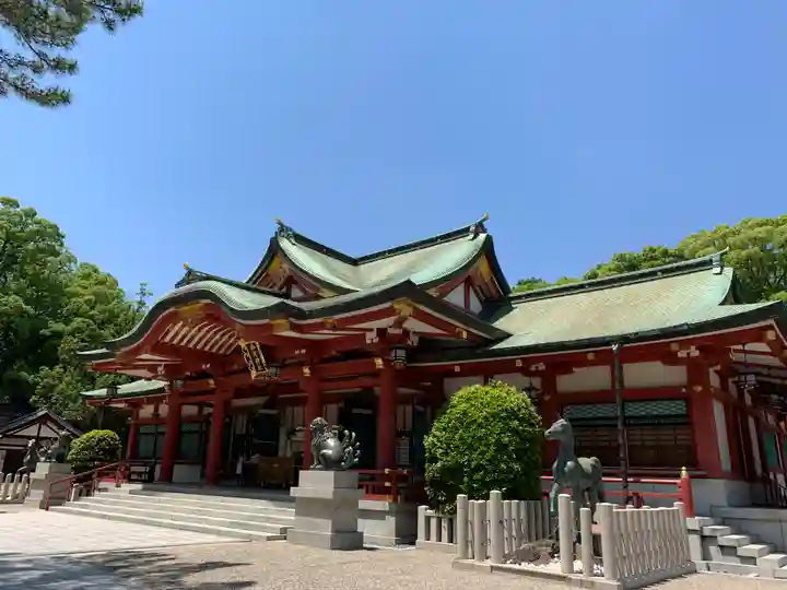西宮神社の本殿・本堂