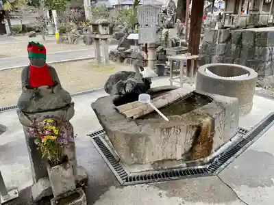 甚目寺の手水舎