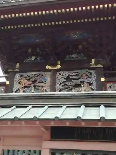 雷電神社の芸術