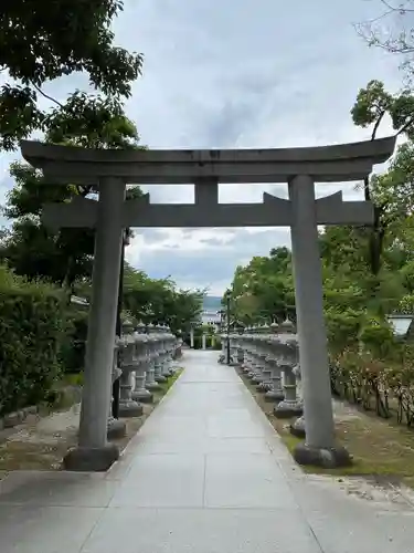 伊和志津神社の鳥居