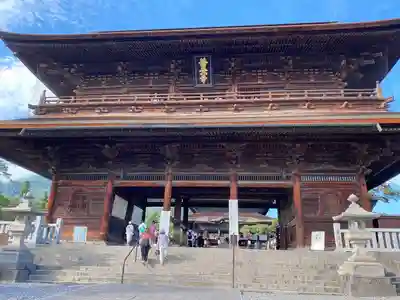 善光寺の山門・神門