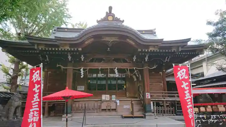 下谷神社の本殿・本堂