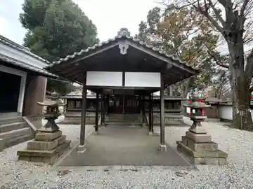 金井戸神社の本殿・本堂