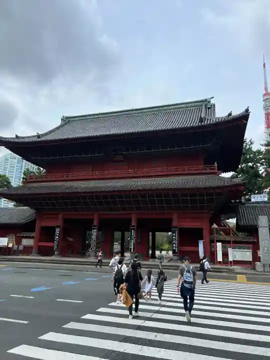 増上寺の山門・神門