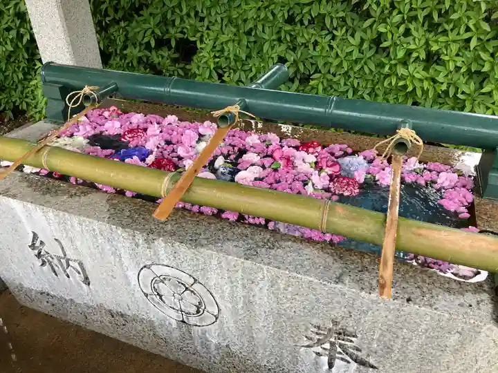 伊和志津神社の手水舎