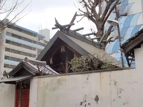 弓削神社の本殿