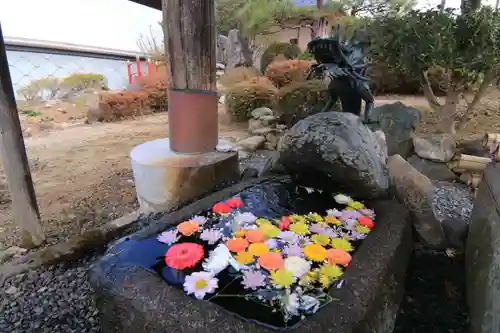 大鏑神社の手水