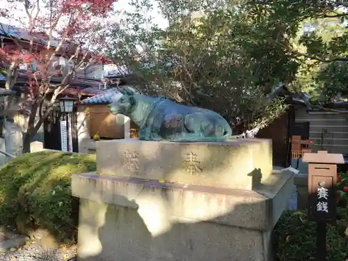 菅原院天満宮神社の像