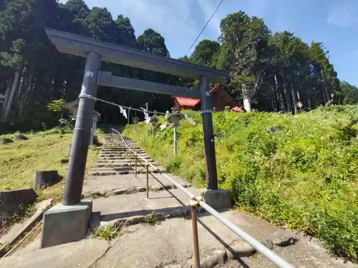 白符大神宮の鳥居