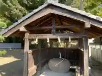 波賀部神社の手水舎