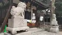丸山神明社の狛犬