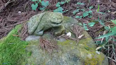 賀寶神社の狛犬