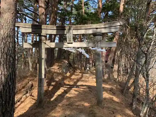 鵜鳥神社の鳥居