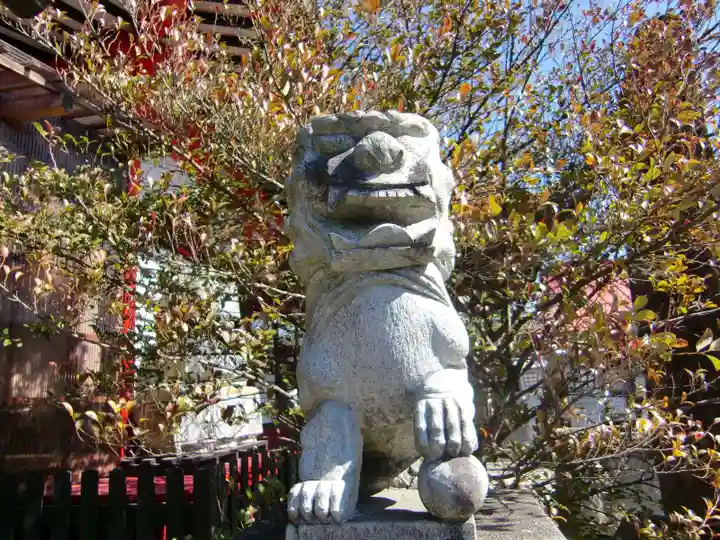 鹿島神社の狛犬