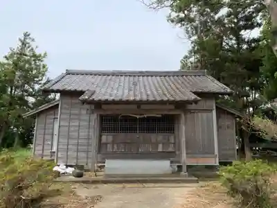 八幡神社の本殿・本堂