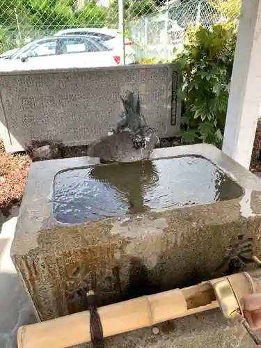 姫嶋神社の手水