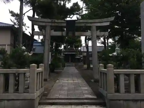 八幡神社の鳥居