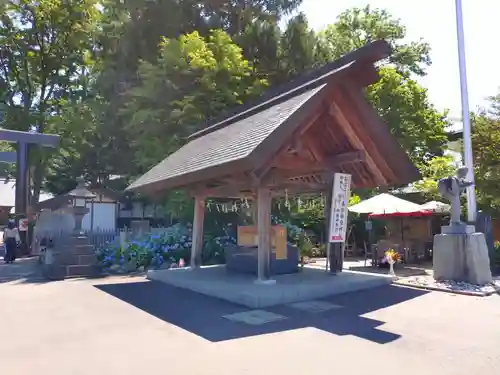 旭川神社の手水舎