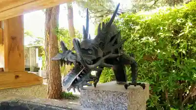 岩殿山安楽寺(吉見観音)の狛犬