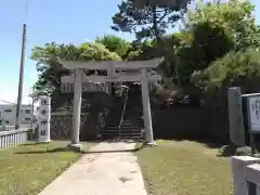 久里浜住吉神社の鳥居