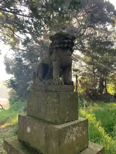 第六天神社の狛犬