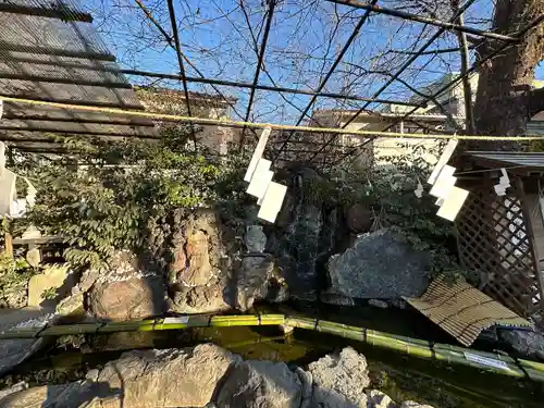 川越熊野神社の庭園