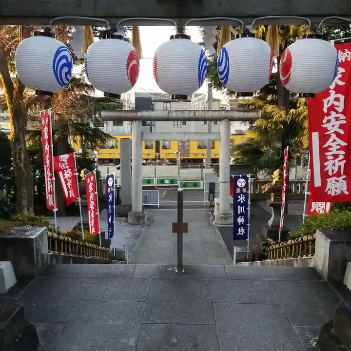 中野沼袋氷川神社のその他建物