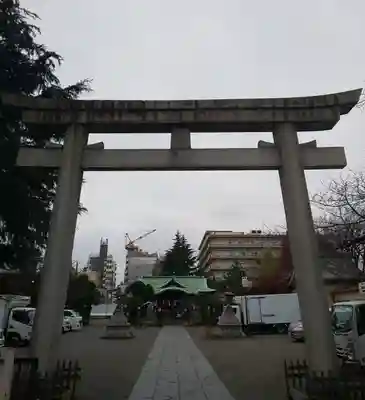 玉姫稲荷神社の鳥居