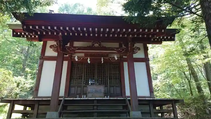 稲荷社(忍野八海 出口池)の本殿・本堂