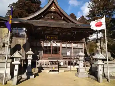 田村神社の本殿・本堂