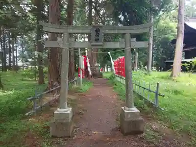 冨士御室浅間神社の鳥居