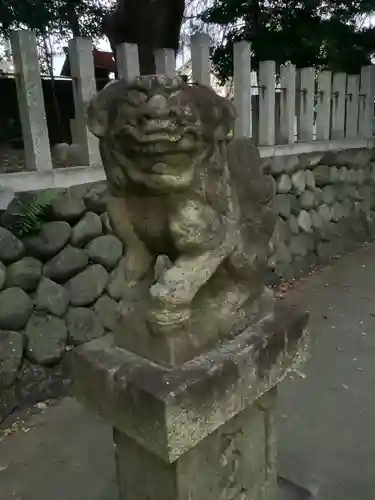 大山神明社の狛犬