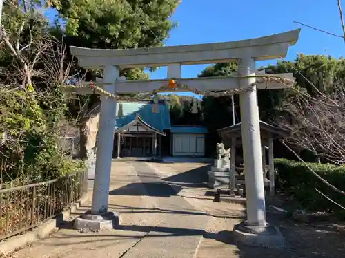 御嶽神社の鳥居